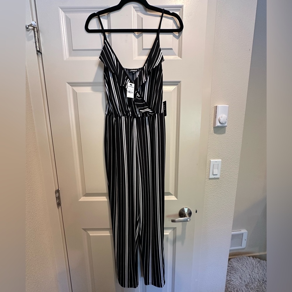 Express | Striped Jumpsuit